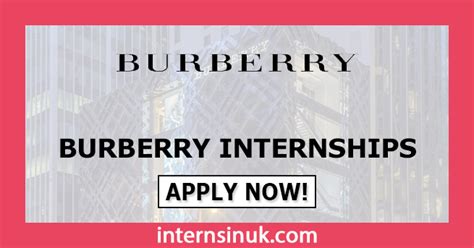 burberry graduate program 2024